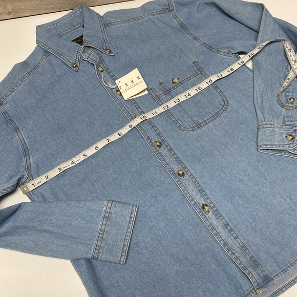 Western Denim TEXX Long Sleeve Button Down Shirt - Picture 6 of 10